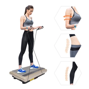 110V Whole Body Workout Vibration Fitness Platform Vibration Plate Exercise Machine LCD screen 2