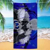 1PC Gojou Satoru Jujutsu Kaisen Anime Towel Microfiber Beach Towel Quick Dry Kids Beach Blanket Soft Unisex Camping Pool Towel 5