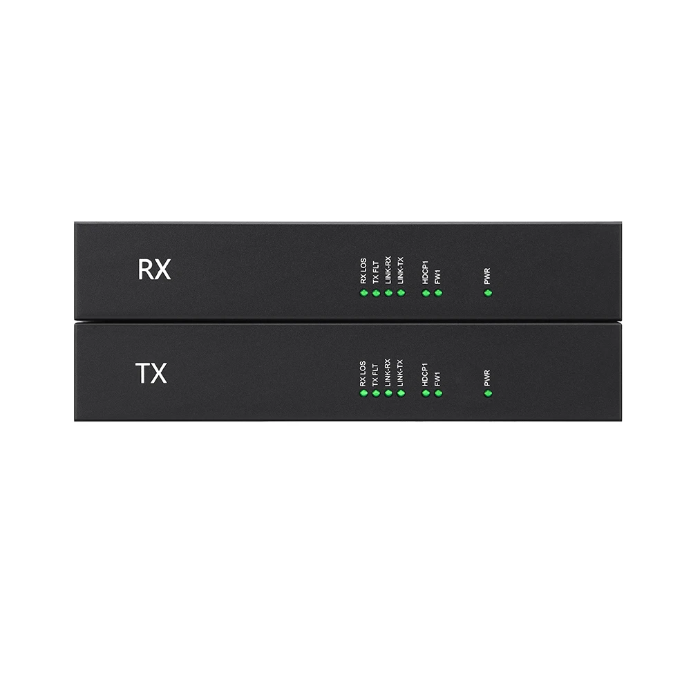

10-километровый волоконно-оптический через ethernet KVM HDMI USB удлинитель