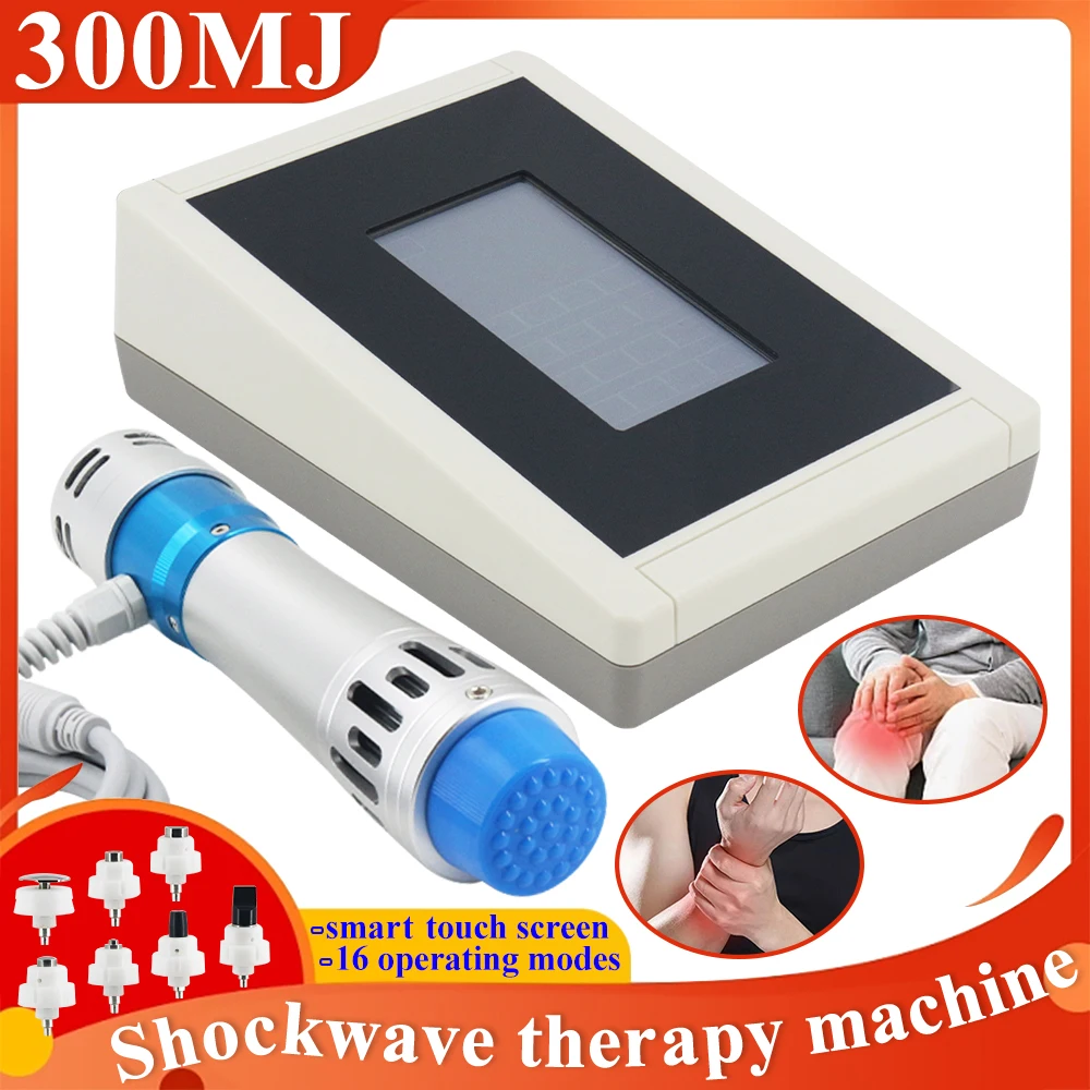 

Shockwave Therapy Machine New For ED Treatment Massage Tools Pain Relief Professional Shock Wave 300MJ Body Relaxation Massager