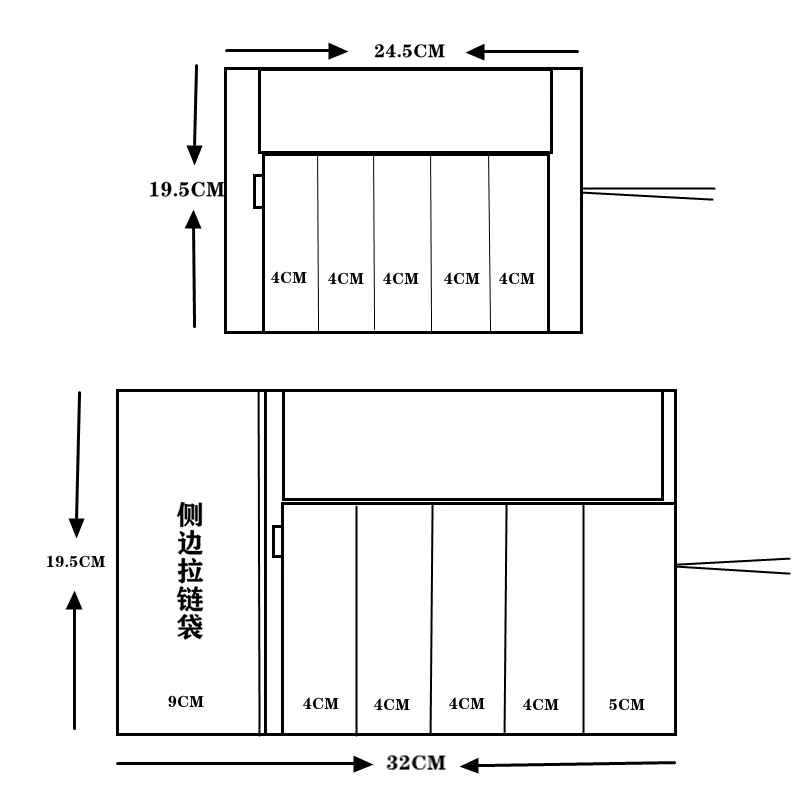 레트로 유화 그레이 꽃무늬 천 펜 커튼 대용량 펜 가방 문구 보관 가방 펜 가방 휴대용 롤링 커튼