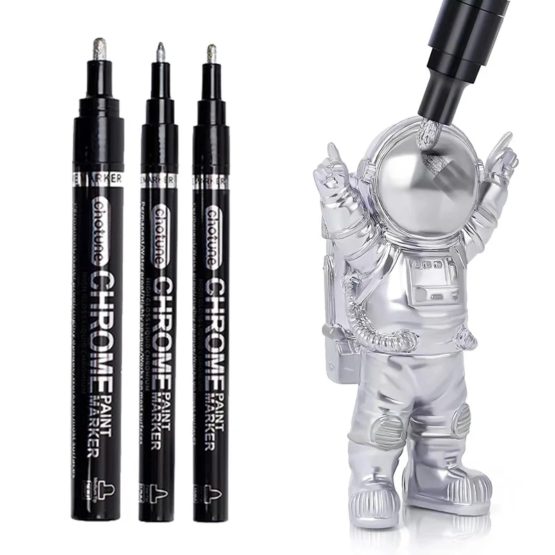 31pcsMirrorMarkerPen2mmDIYReflectivePaintPensMirrorMarkers