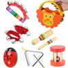 Baby Music Instruments Rattle Bell Maracas Wooden Toddlers Kids Toys Girls Boys 2 to 5 Years Jouet Educatif Enfant 1