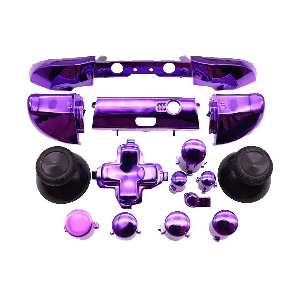16-Color Custom Bumper and Trigger Button Mod Kit for Xbox One S Controller
