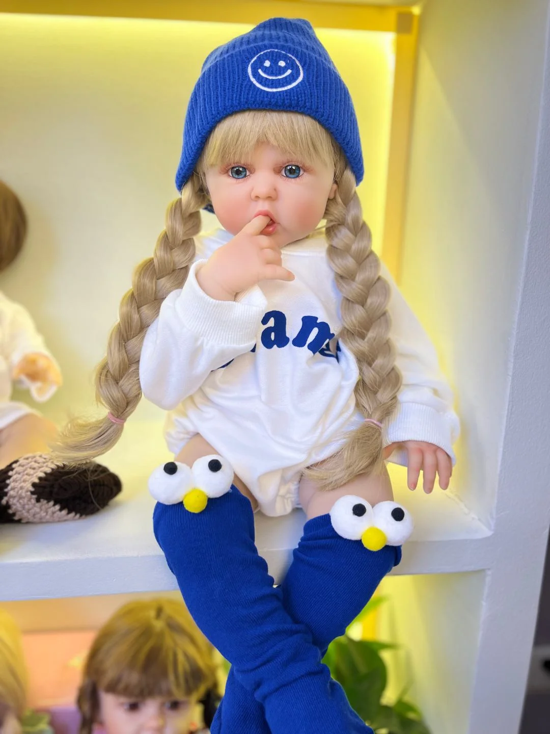 Silicone Reborn Doll 60cm Toy For Girl Lifelike Vinyl Princess Baby With Cloth Body Bebe Birthday Gift Dress Up Boneca 4