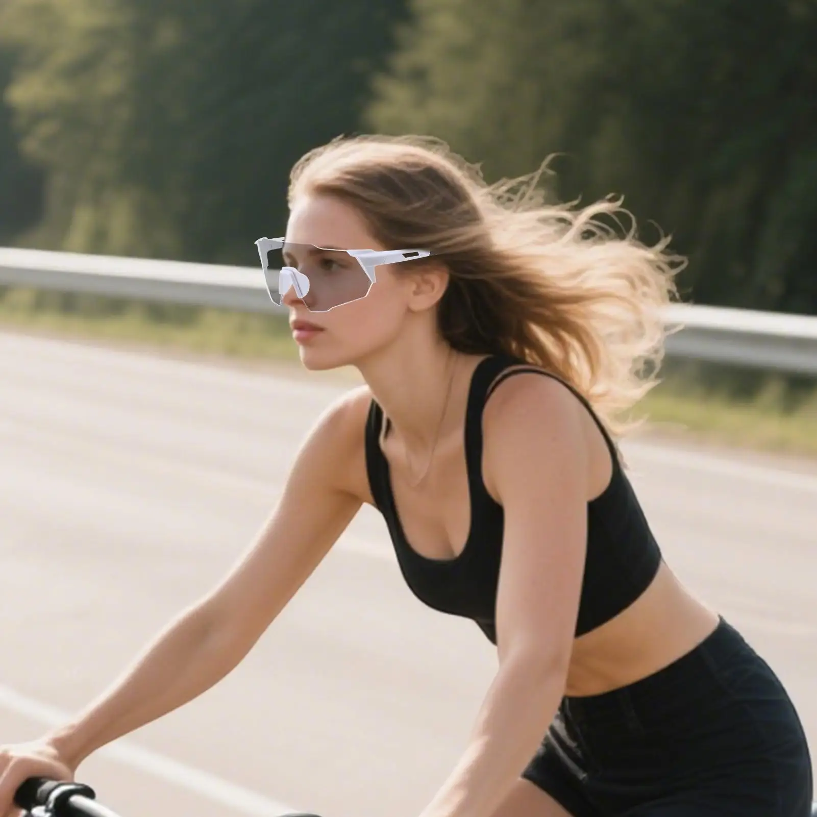 Cycling Glasses UV Protection Safety Driving Eyeglasses Transparent Cycling and Mountaineering Eyewear Goggles - 3