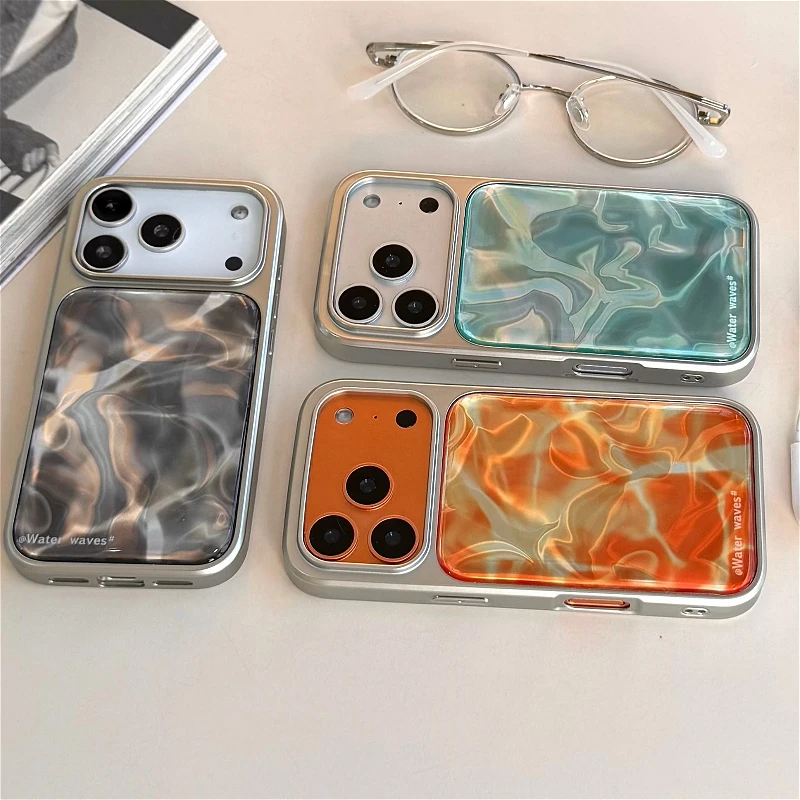 Korea INS Water Ripple Shockproof Phone Case - Fashionable Protection Gift