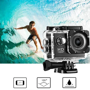 Action Camera Ultra HD 30FDS WiFi 2.0 Underwater Waterproof Cam Helmet Video Recording Camera Sports Cameras Outdoor Mini Cam DV 1