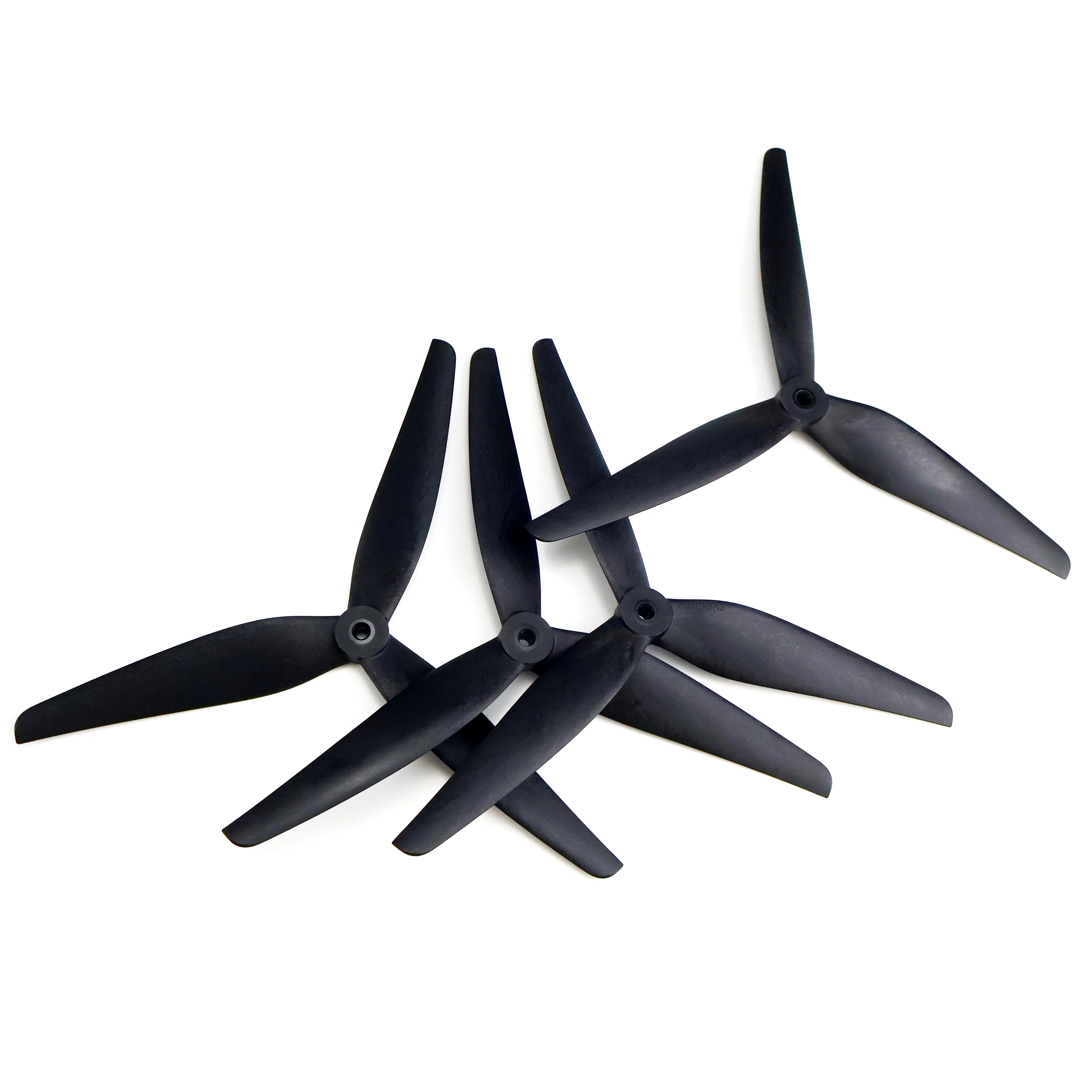 HQProp 10x5x3 1050 Black 10 Inch 3 Blade Carbon Reinforced Nylon Propeller Blades For RC FPV Unmanned Aerial Vehicles thumbnail 6