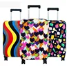 Fashion Suitcase Cover High Elastic Geometry Love Heart Shaped Luggage Case Dust Cover 18-32Inch Suitcase Essential Accessories 1