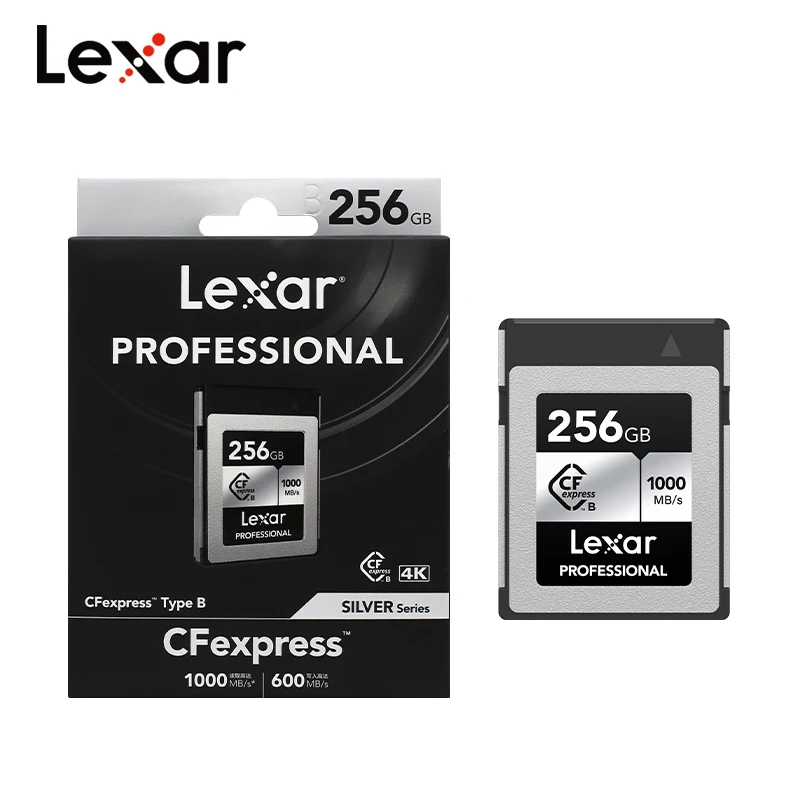 100% Lexar  CFexpress B Ÿ ī, ī޶  ޸ ī, 256GB, ִ 1000 MB/s б, 