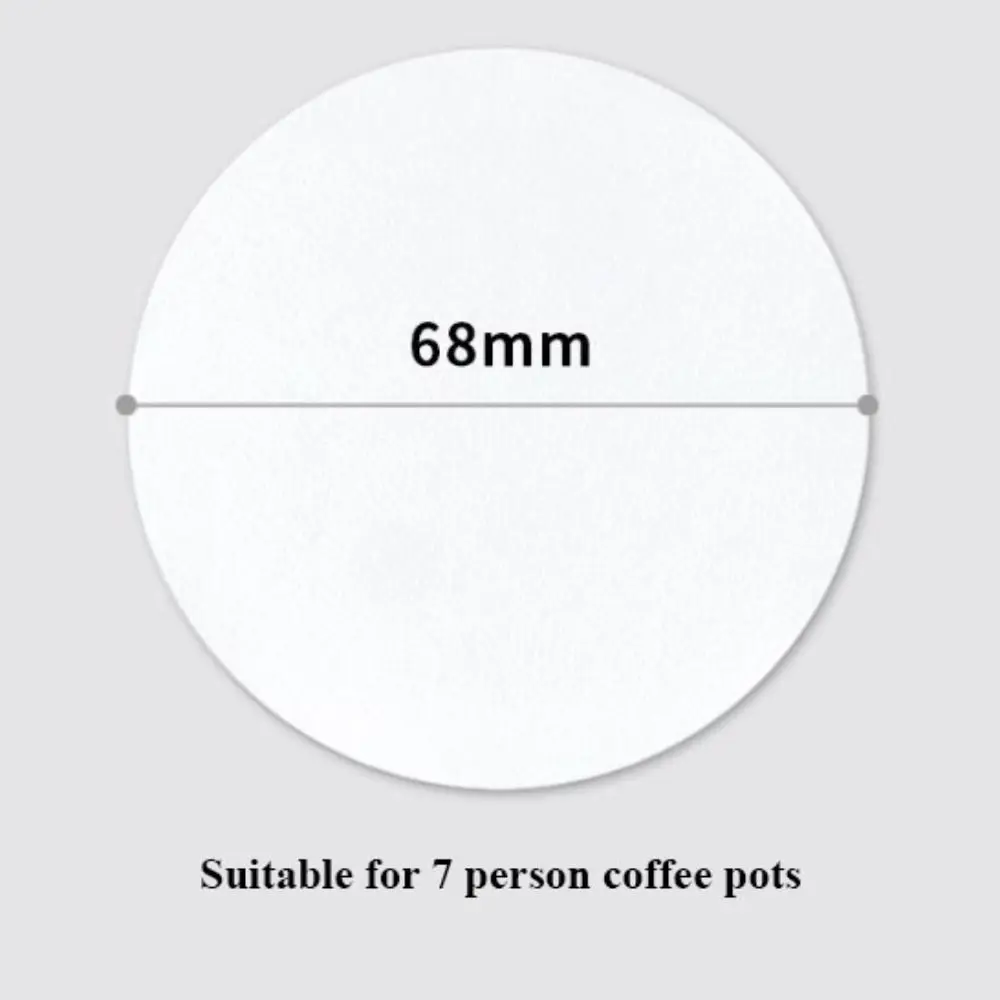 100-Pack Coffee Filter Papers - Premium Quality