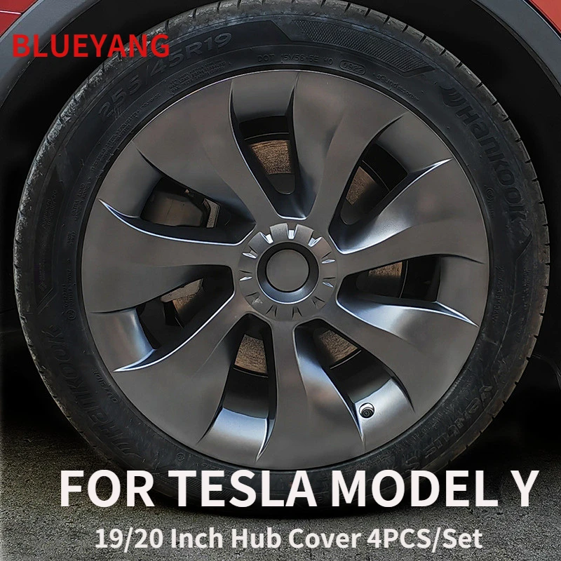 hoods car For Tesla Model Y 2021 2022 Models Hubcap Modification 19-inch Car Hubcap Hubcap Model Y Auto Replacement Accessories bug shield for truck