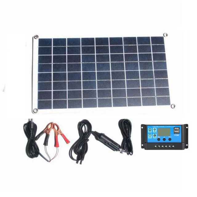 Paquete de panel solar Mobisun de 60 W y batería para portátil