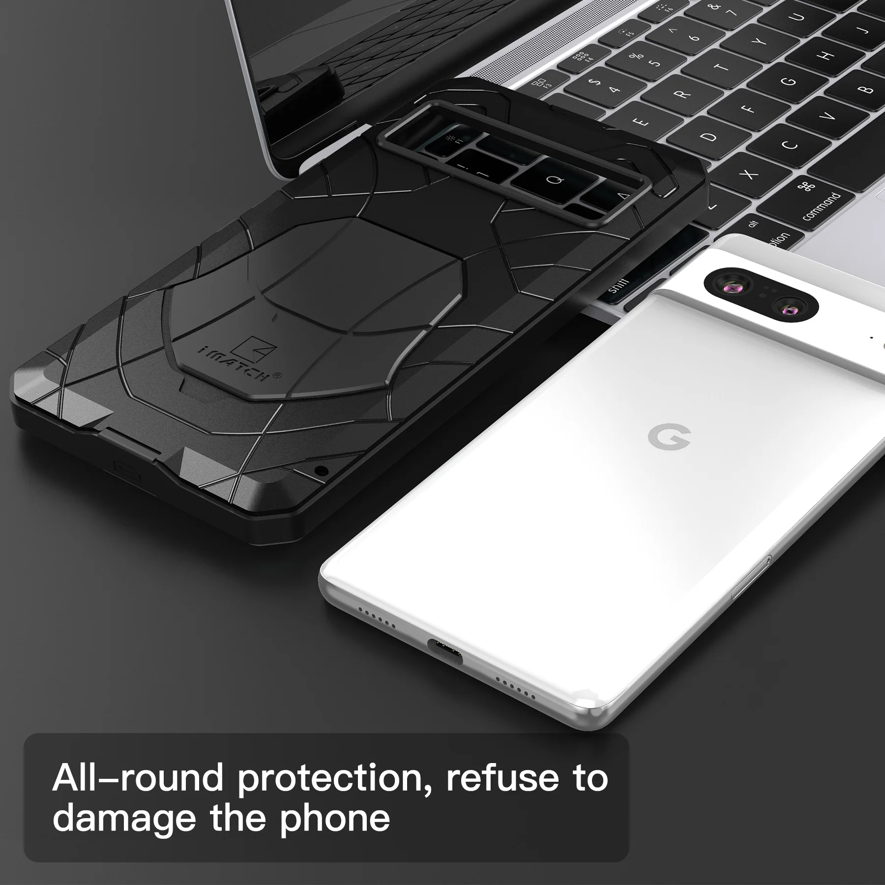 Imatch Armor Phone Case For Google Pixel 7 Pro Heavy Protection Military Protect Rugged Shield Silicone Back Cover Pixel7 Pro