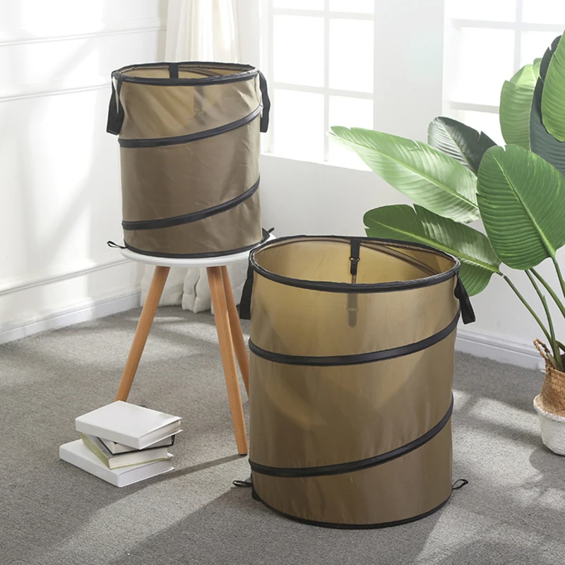Garden Trash Can Folding Oxford Cloth Large Capacity Weed Bags
