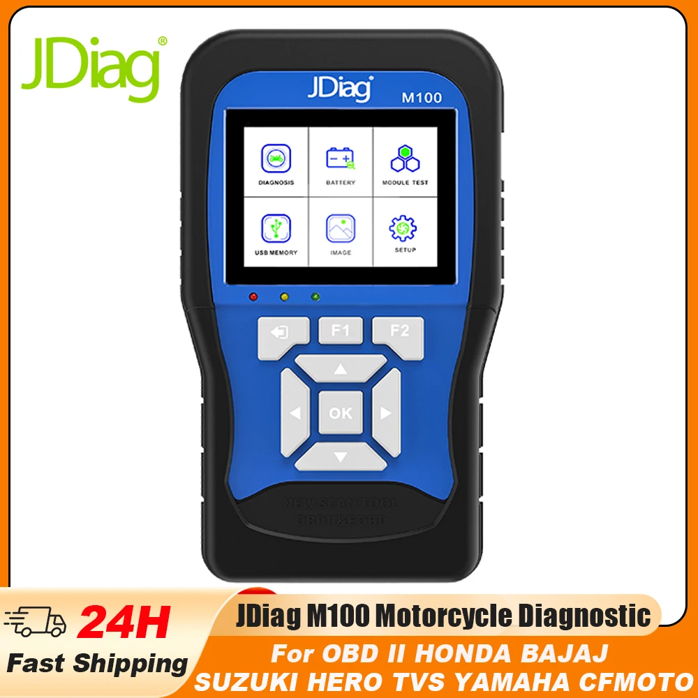 JDiag M100 Scanner diagnostico per moto
