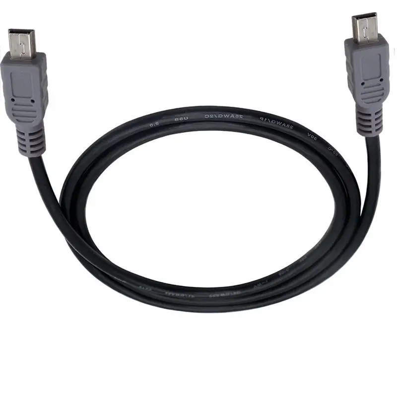 OTG USB Cable Mini USB To Mini USB Male To Male Data Cable Mobile Phone To Camera Cable OTG Contact