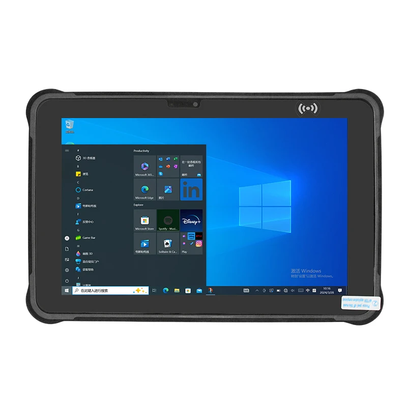 Rugged Tablet 10.1 Inch H1920 V1200 450 Nits RAM 4GB ROM 64GB Support Hot Swap Battery ,WiFi Version With NFC/USB/GPS/BT/RJ45 10 S54ebab25cb6f41ab94f38f13a6ac67d5p