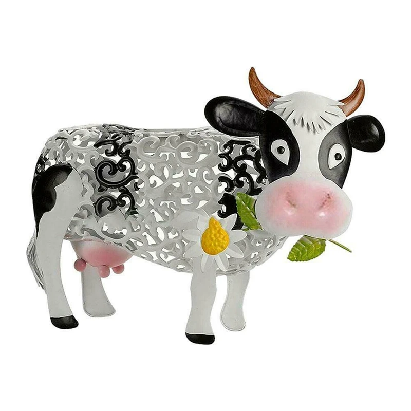 

Solar Garden Daisy Cow Light Lawn Landscape LED Ornament Decor Fairy Yard