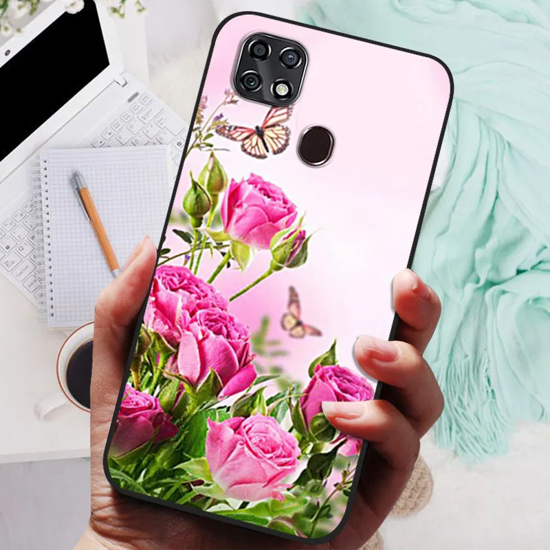 Black Lion Wolf Silicone Soft Back Protective Case Cover