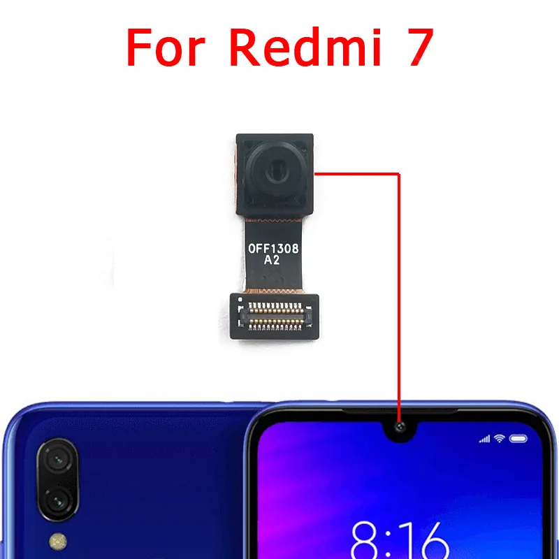 Front Camera For Xiaomi Redmi 9A 9C 9T Plus 5A 6A 7A 8A - Main Image