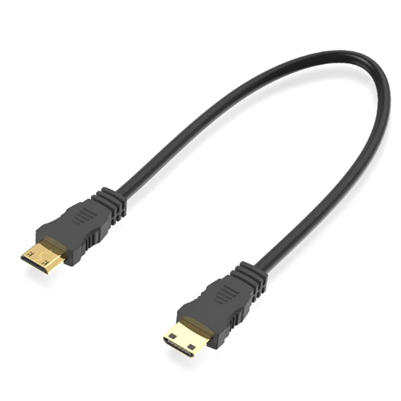 Micro hdmi to hdmi cable 25cm 1.5m 1.4 MINI HDMI plug to mini HD plug video cable type C to C adapter for TV DVD phone