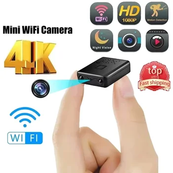 XD Mini Camera Full HD 4K WiFi Night Vision Remote Security Monitoring Waterproof Home Protection Video Recorder 1