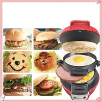 Durable Function Hamburger Meatloaf Machine EU Plug Breakfast Machine Hamburger Omelette Steak Sandwich Maker 1