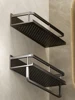 Bathroom Storage Rack Made Of Iron Non Perforated Wall Mounted Storage Rack Home Bathroom Storage Supplies 2