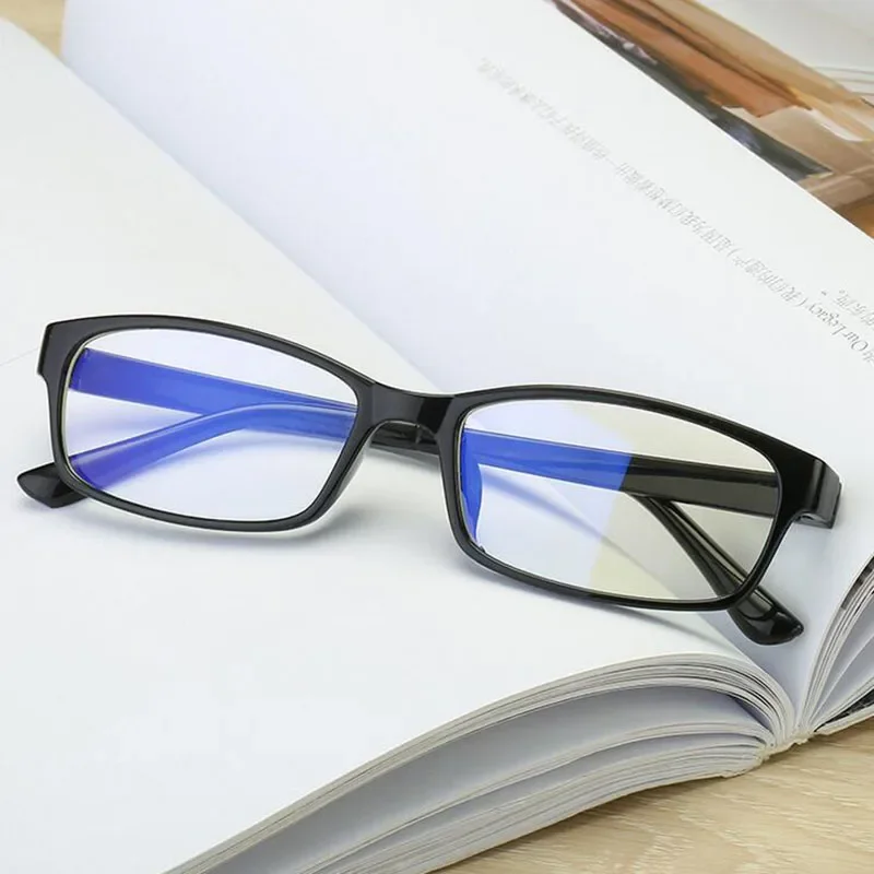 0 -0.5 -1 -1.5 -2 -2.5 -3 -3.5 -4 -5 -6 Finished Myopia Glasses Men Short-sight Eyewear Blue Coated Women Diopter Eyeglasses