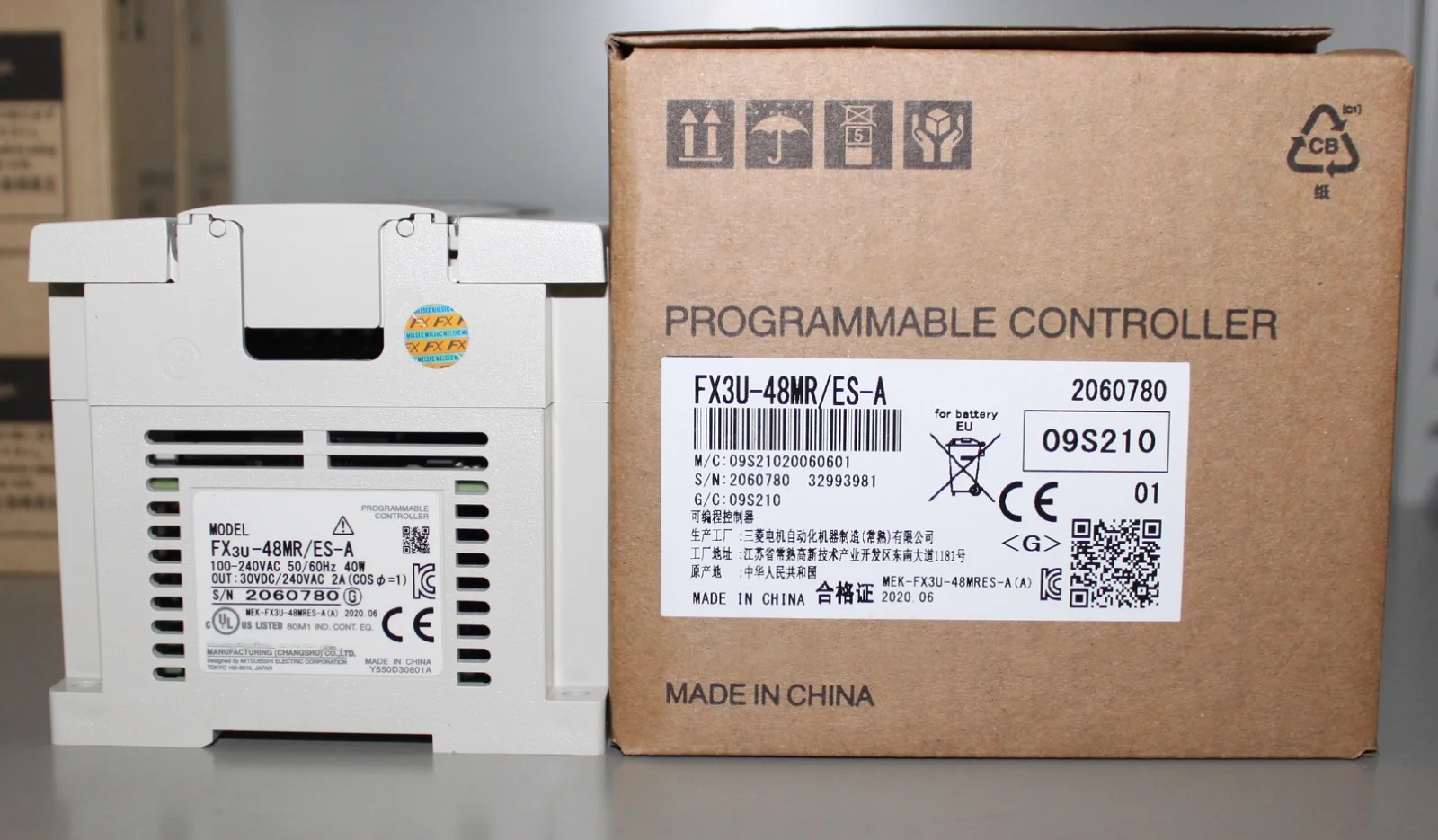 

1 шт., модуль PLC, FX3U-48MR FX3U48MRESA, Новый в коробке, бесплатная доставка