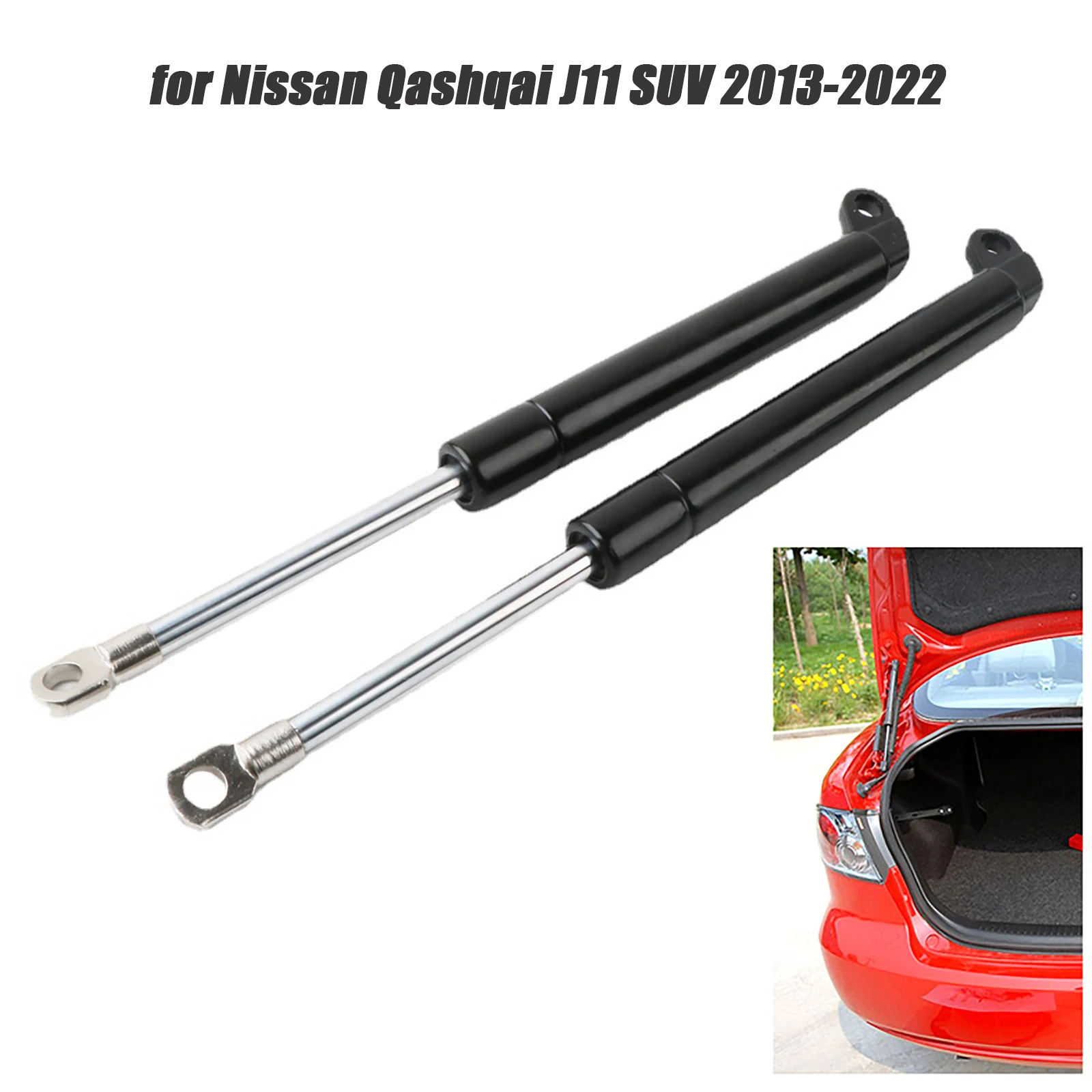 

Пневматические пружины для багажника автомобиля, опорный стержень для задних ворот автомобиля для Nissan Qashqai J11 SUV 2013-2022