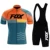 2023 fox teleyi Ciclismo Bib Shorts dos homens MTB Bicicleta Jersey Roupas Verão Completo Corrida Bicicleta Roupas Quick-Dry Sports Set