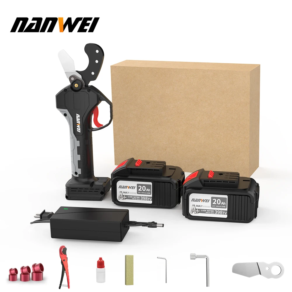 NANWEI lithium water pipe scissors pipe cutter PVC cutting knife electric hot melt pipe