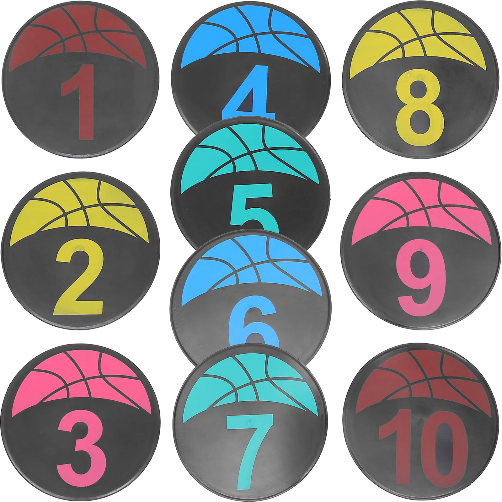 

Digital Logo Plate Football Training Discs Soccer Sign Signs Marker Plates Equipment Tool