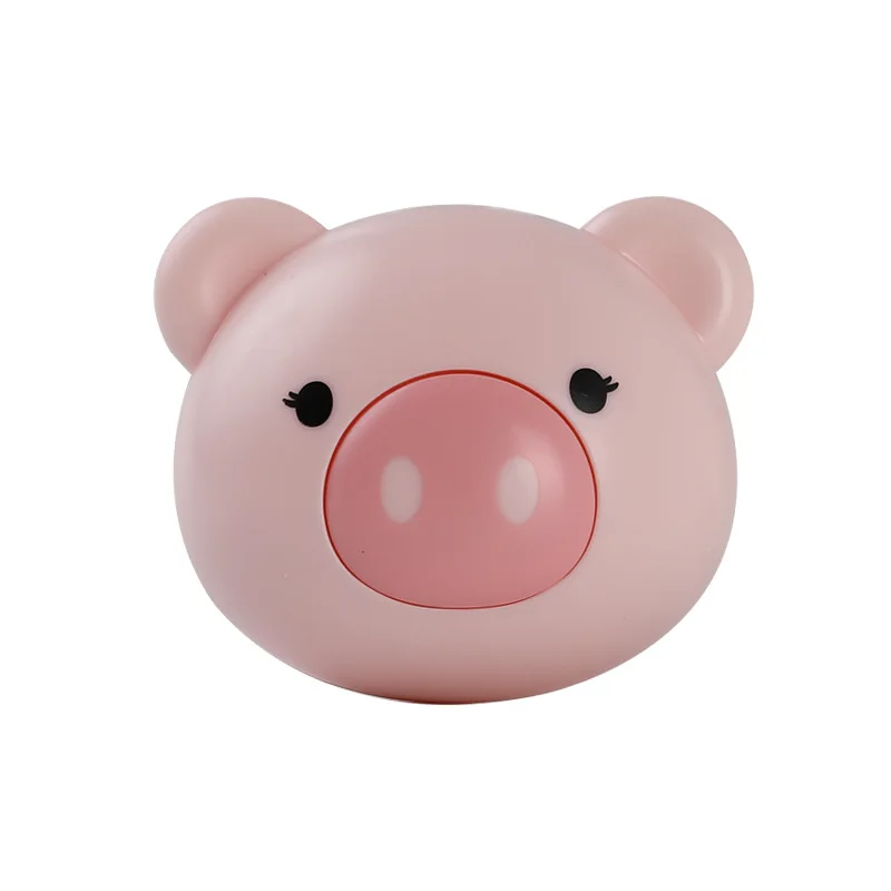Cartoon Pig Hook Self Adhesive Dormitory Bedroom Door Hangers Hooks Key Umbrella Towel Cap Coat Rack Wall Animal Decoration Rack 6