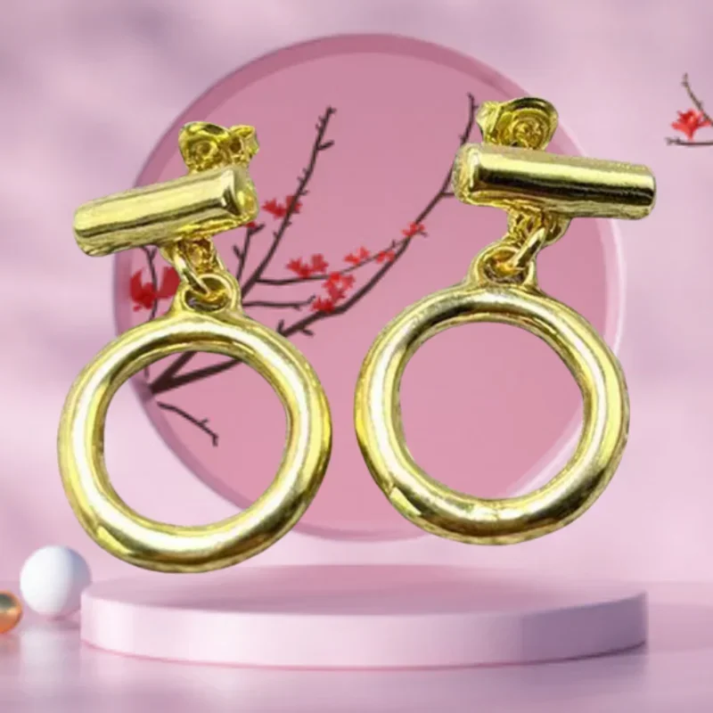 Elegant Silver Charm Earrings – Stylish Women's Jewelry Gift