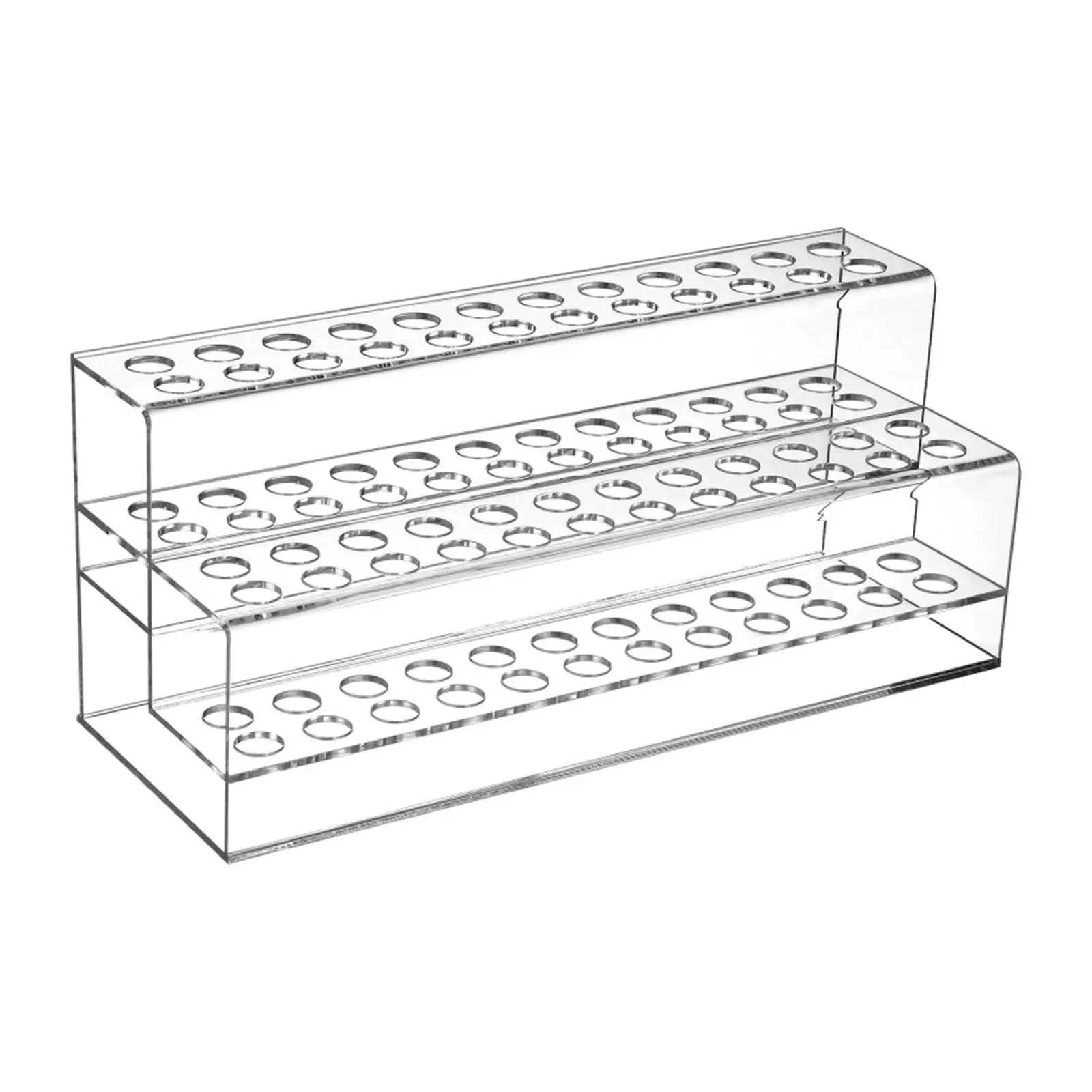 

Acrylic Pen Holder 48 Slots Pen Display Stand for Ballpoint Pen Paint Brushes Makeup/Nail/Cosmetic Brushes Colored Pencils