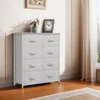 8 Drawers Dresser - Fabric Storage Tower, Organizer Unit for Bedroom, Living Room & Closets - Sturdy Steel Frame 2