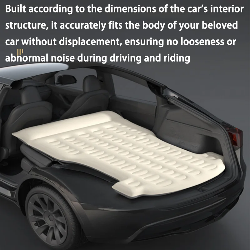 For Tesla Model Y Automobile Air Mattress Self-Inflating Mattress Travel Sleeping Bed Tesla Car Inflatable Camping