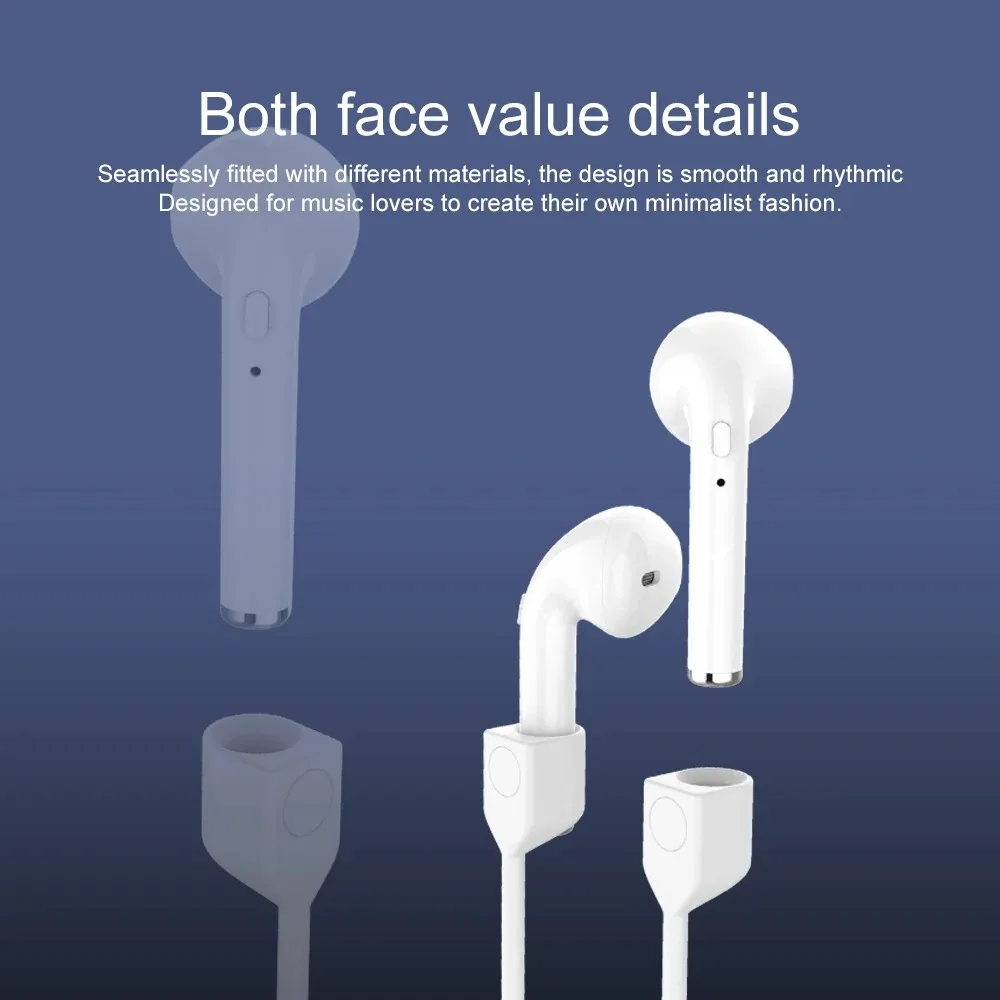 Soft Silicone Anti Lost Magnetic Rope Earphones for Apple Airpods 2 1 3 Air Pods Pro Bluetooth Wireless Headphone Earbuds Strap