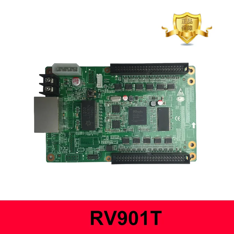LINSN RV901T 풀 컬러 동기식 LED 스크린 디스플레이 수신 카드 RV901T 수신기 카드