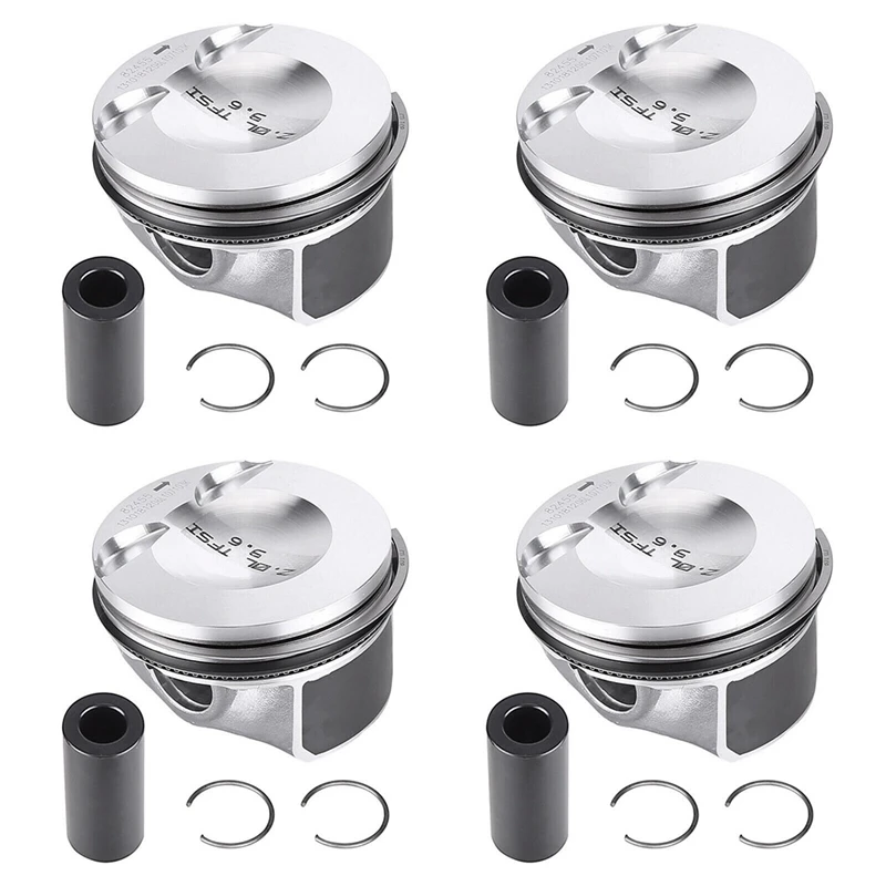 

23Mm Engine Piston & Rings Set 06H107065DM 06H107065CM Automotive Supplies For A5 A4 VW Jetta 2.0T