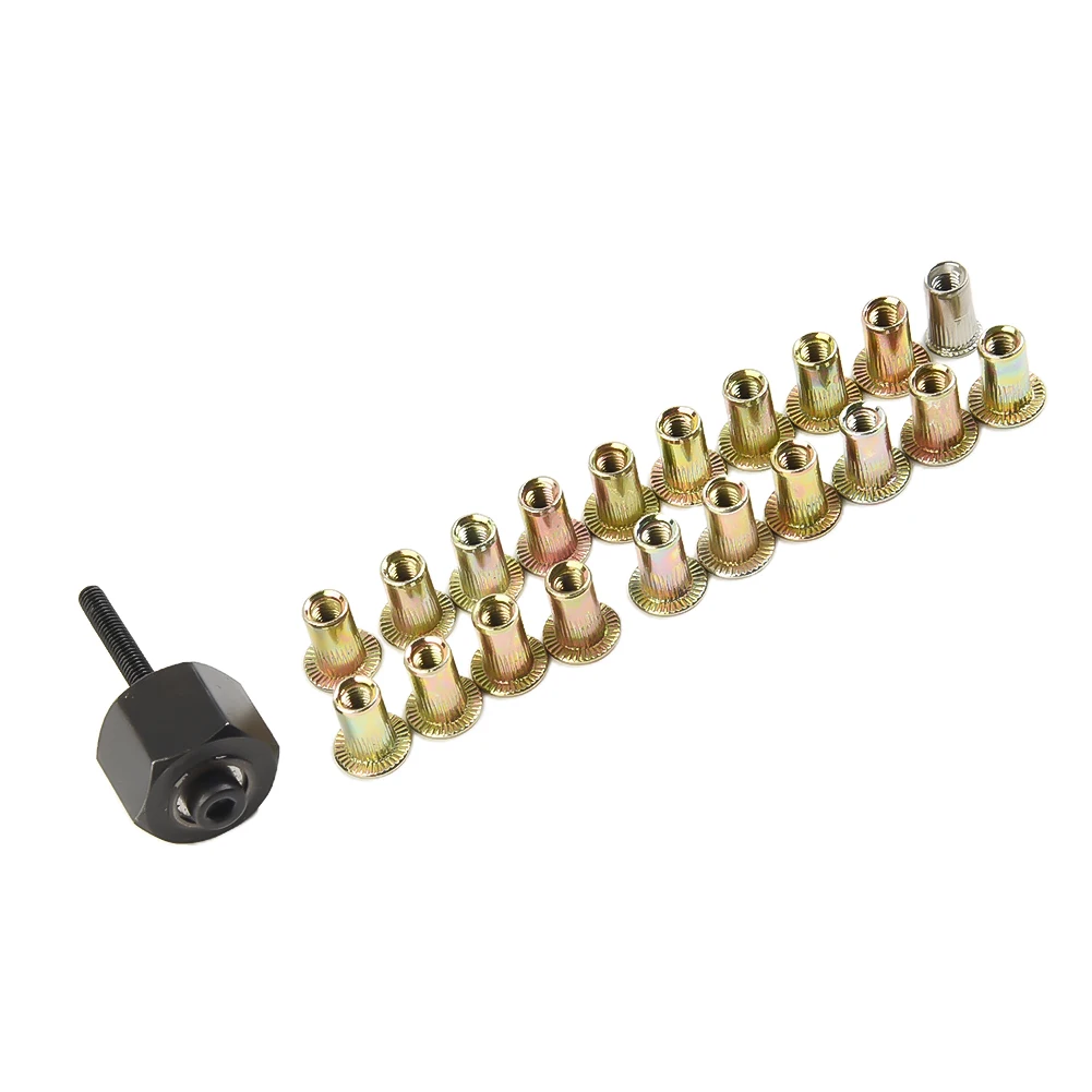 

Equipment Light Hand Rivet Nut Head Nut Head Belt Equipment Hand Head Industrial Light M3-M12 Nut Rivet Set Tools