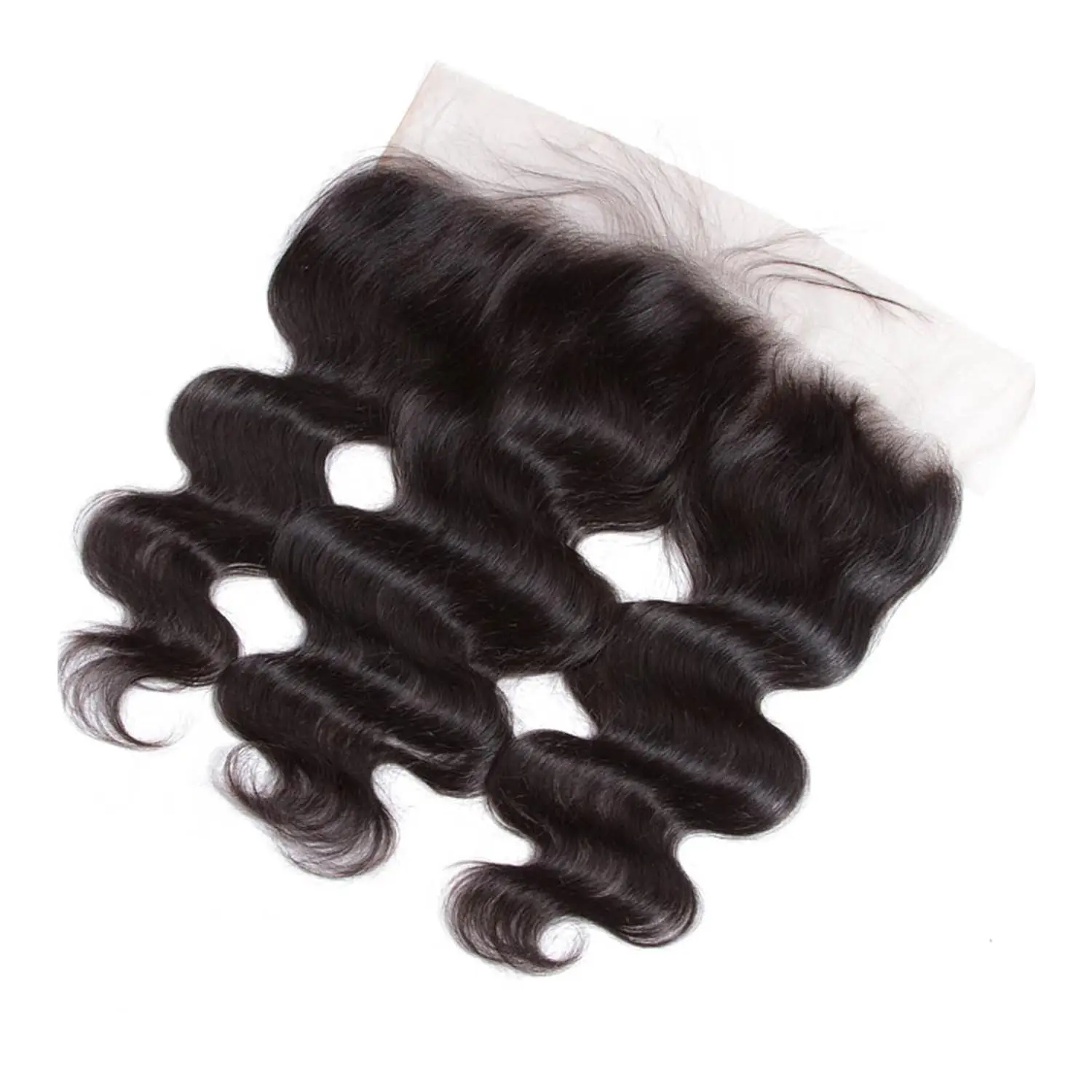 13x4 Body Wave Lace Frontal Human Hair Ear to Ear Transparent Lace Frontal Closure Unprocessed Brazilian Virgin Human Hair