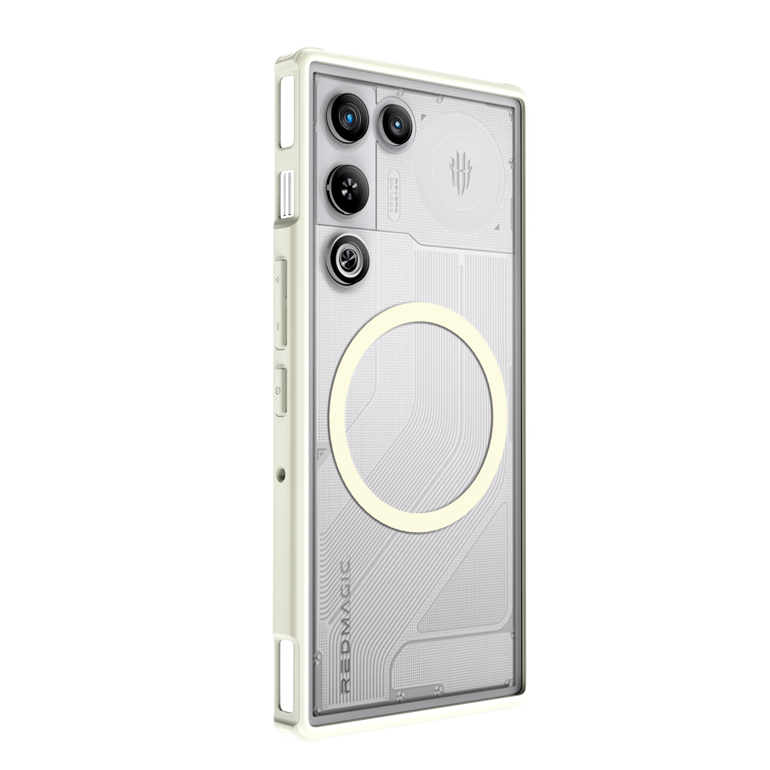 Translucent Shockproof Armor Phone Case with Matte TPU Frame