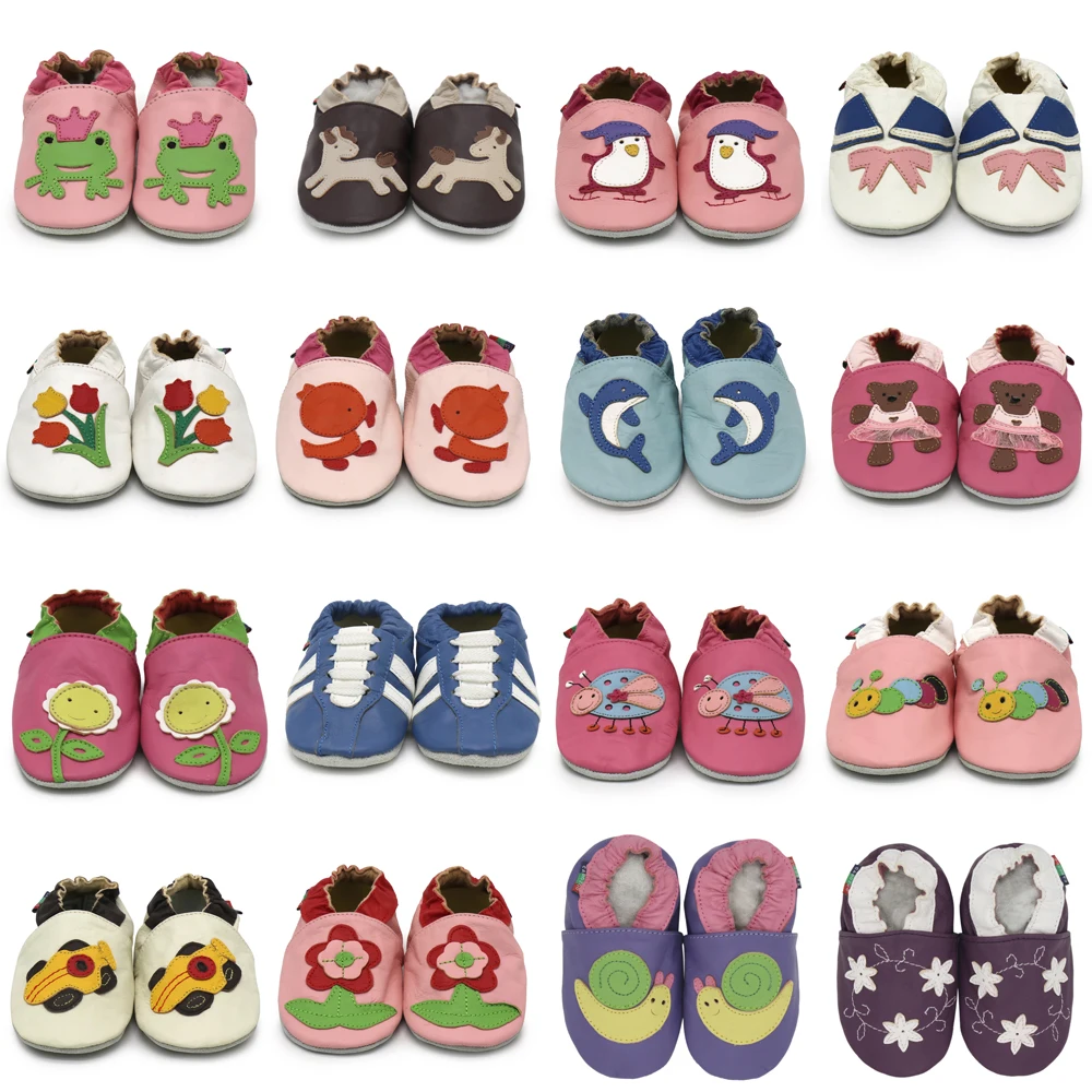 Carozoo – chaussures en cuir de mouton souple pour bébés filles, chaussons pour nourrissons, chaussettes d'intérieur, bottes unisexes pour bébés