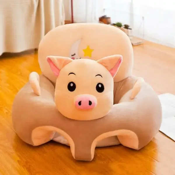 Baby Sofa Support Seat Cover Plush Chair Learning To Sit Comfortable Toddler Nest Puff Washable - Image 4