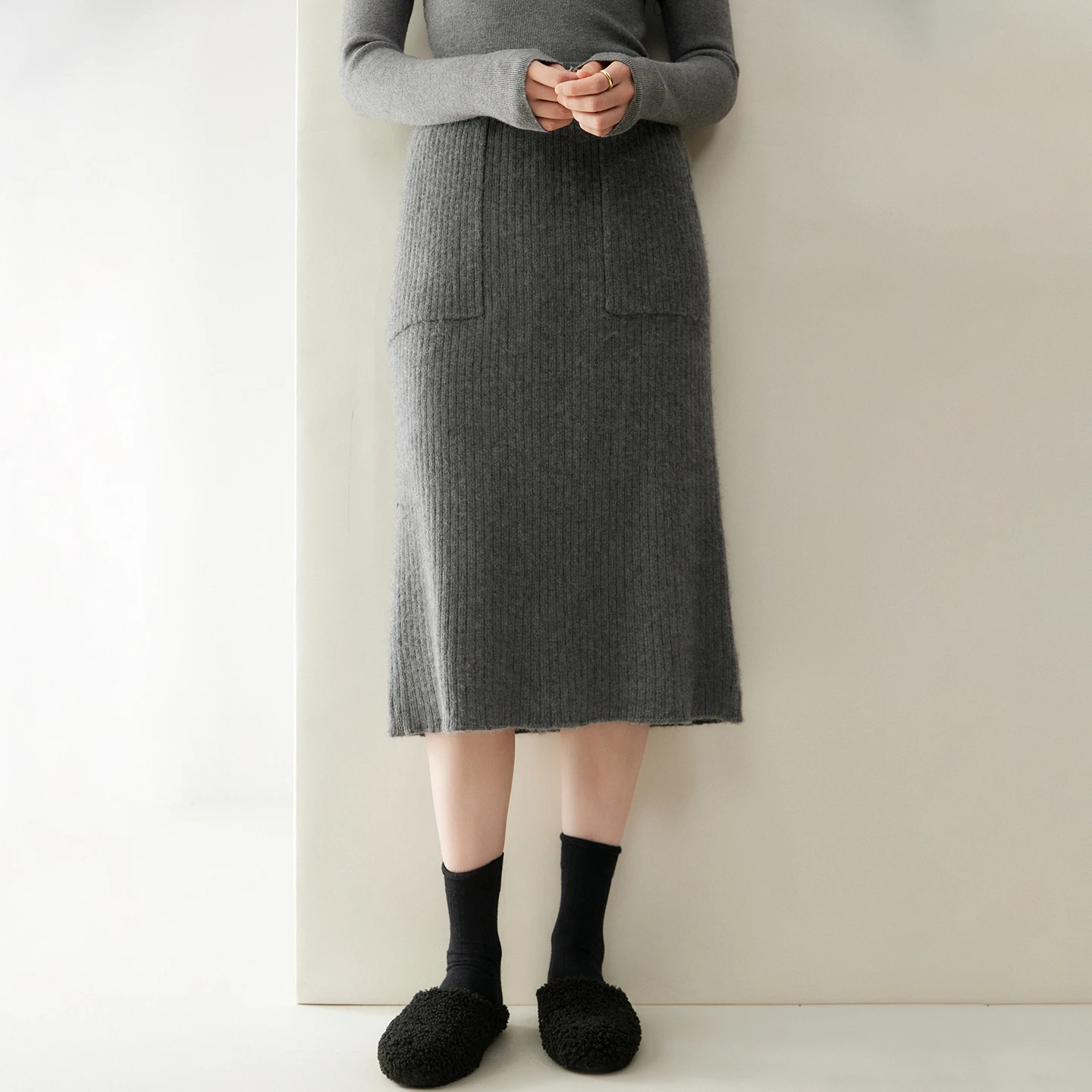 Cashmere Skirt Luxury